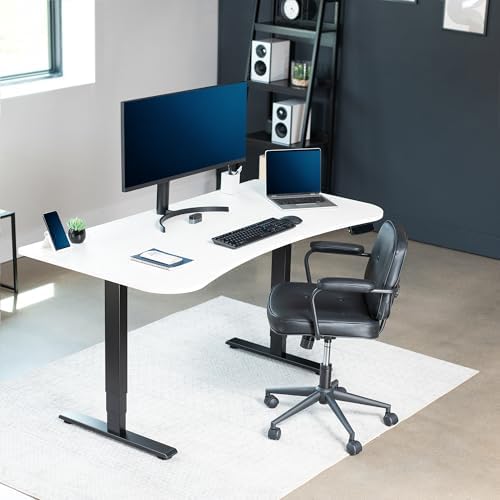 VIVO White 63 x 32 inch Table Top, DESK-TOP1W - Image 2