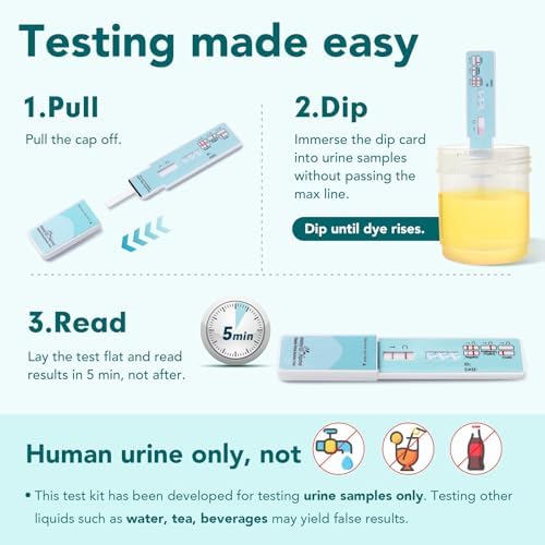 Easy@Home 3 Pack Marijuana Drug Test Kit - Image 2