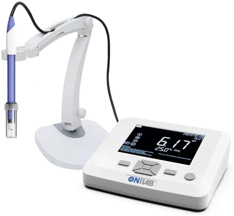 ONiLAB Benchtop PH Meter, 3-in-1 PH/Temp by ONiLAB