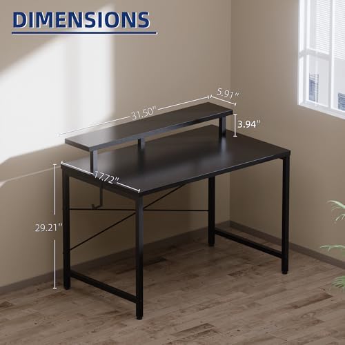 Pamray 32 Inch Small Computer Desk - Image 3