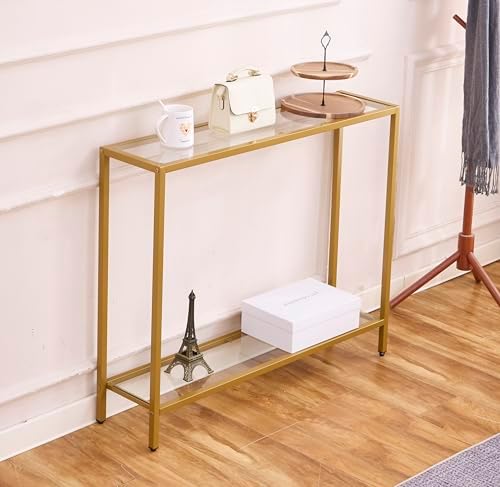 MAJARO Small Modern Console Table - Image 4