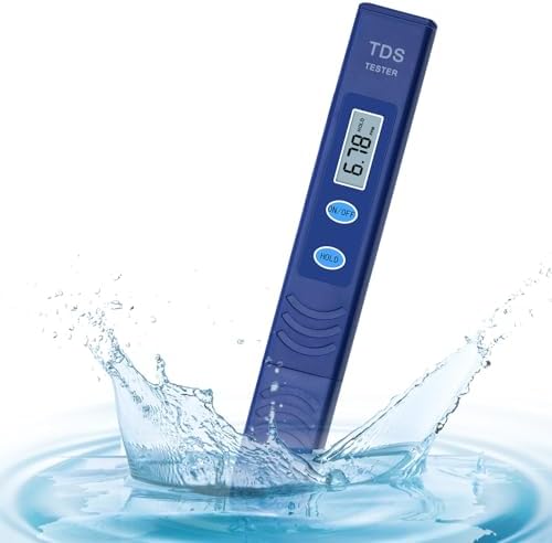 TDS Water Tester, Drinking Water Tester, 0-9990 PPM Meter Water Quality Tester by Pmlilb