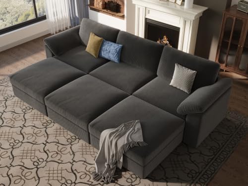 EASE MOOSE Sectional Modular Sofa, Oversized Sleeper Deep seat Couch - Image 3