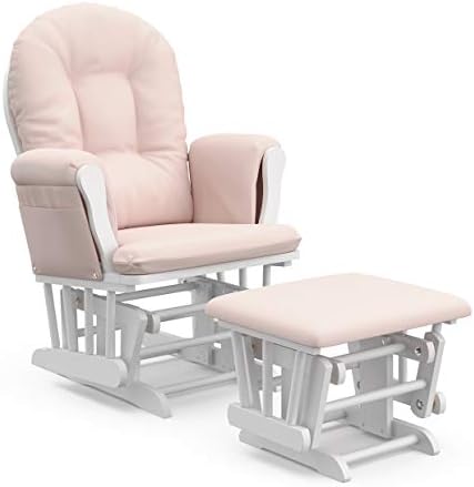 Storkcraft Premium Hoop Glider & Ottoman by Storkcraft