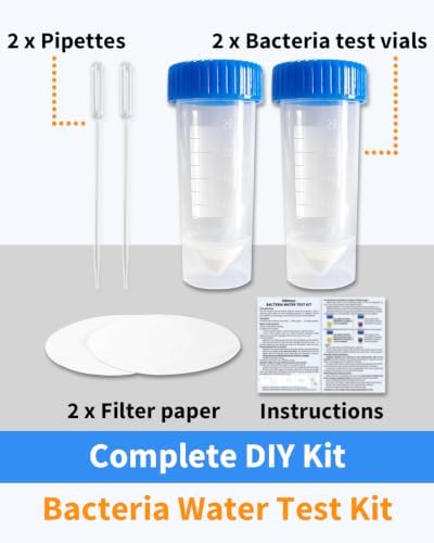 2 Pack - DIY Bacteria Water Test Kit - Designed - - Image 3