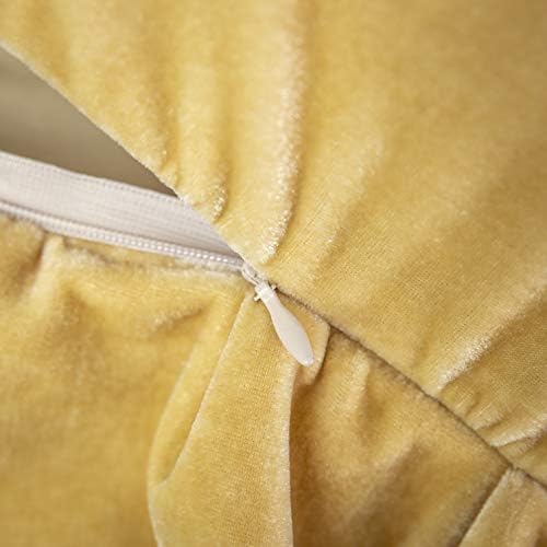 GLORY SEASON Velvet Throw Pillow Cover Soft Decorative Luxurious Solid Square - Image 6