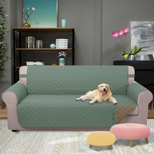 U-NICE HOME Large Sofa Cover Reversible Couch Cover - Image 2