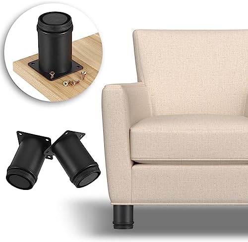 OwnMy 4PCS 3 Inch Stainless Steel Furniture Legs Feets Metal Cabinet Legs - Image 2