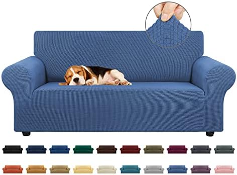 KEKUOU Stretch Loveseat Couch Cover, 2 Cushion Couch Slipcover by KEKUOU