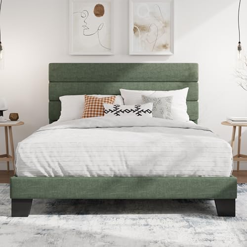 SHA CERLIN Full Platform Bed Frame by SHACERLIN