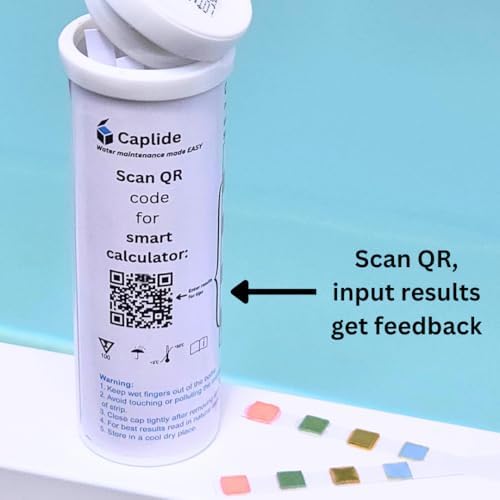 Cold Plunge Test Strips, 4-in-1 Water Quality Testing Kit, Alkalinity, Hydrogen - Image 4