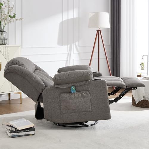 Ketaiyou Rocker Swivel Recliner Chair - Image 6