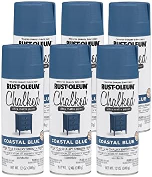 Rust-Oleum Chalked All-in-One Ultra Matte Coastal Blue Spray Paint by Rust-Oleum