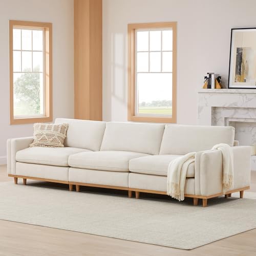 CHITA 118” Super Large Sectional Modular Sofa, Down Filled, 3 Seat - Image 3