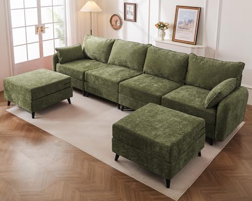 Rexulqo 135'' Modular Sectional Sofa by REXULQO