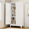 White Metal Storage Cabinet by RISTERN