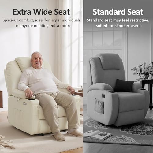 MCombo Oversized Power Lift Recliner Chair - Image 4