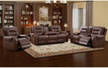 EBELLO 3PCS Faux Leather Recliner Sofa Furniture Set, Included Recliner Chair by EBELLO