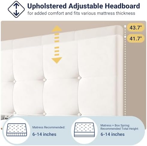 Allewie King Size Storage Bed Frame - Image 4