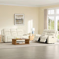Watson & Whitely Genuine Leather Power Reclining Sofa & Loveseat Set by WatsonWhitely
