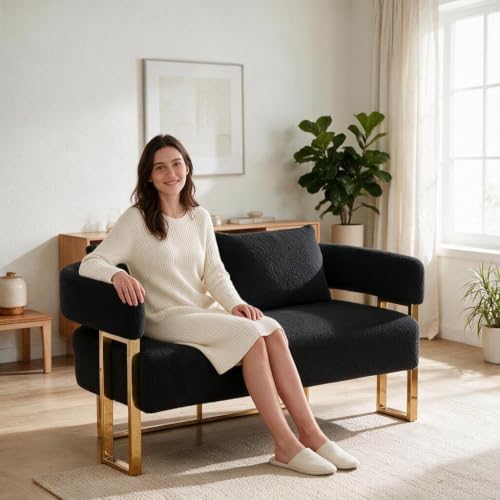 YISHENG Loveseat Sofa Modern Accent Chairs - Image 3