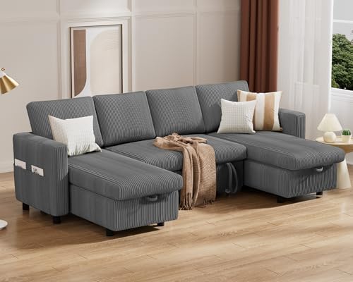 Vipbear 104" Sectional Sleeper Sofa Bed - Image 2
