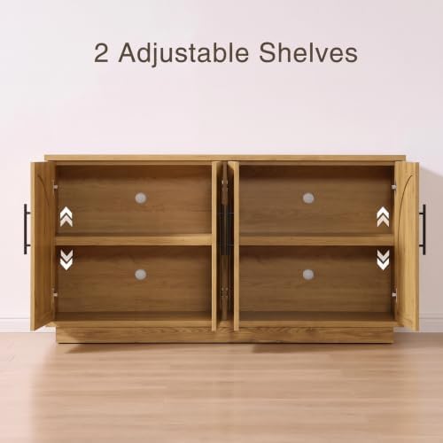 Fatmok 118" Long Credenza TV Stand - Image 4