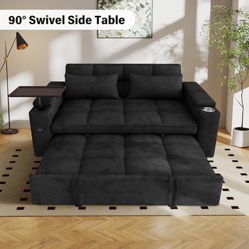 65'' Sleeper Sofa Pull Out Couches - Image 5