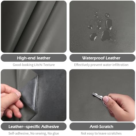 BSZHTECH Self Adhesive Leather Repair Patch Tape - Image 3