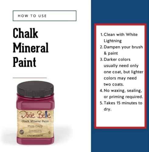 Dixie Belle Paint Company Chalk Mineral Paint - Image 3