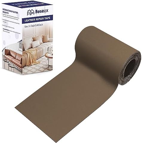 Leather Repair Patch Tape Kit, Self Adhesive Leather Repair by Besezx
