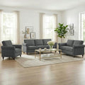 MUZZ 3PCS Sofa Set for Living Room, Modern Linen Couch Set by MUZZ