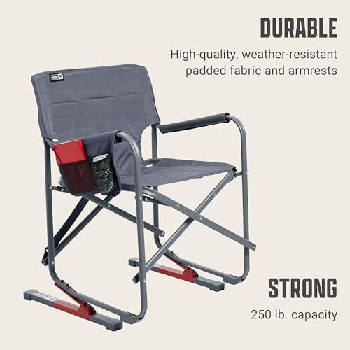 Coleman Pro Rocker Chair, Easy & Fast Folding, 250lb Capacity - Image 3