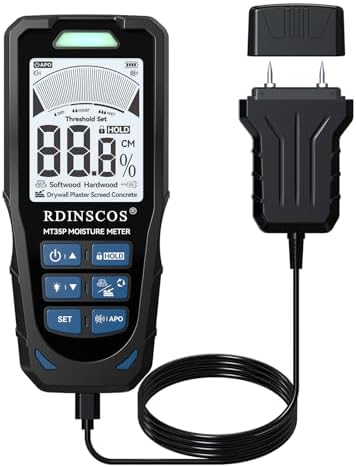 Pinless & Pin-Type Moisture Meter by RDINSCOS