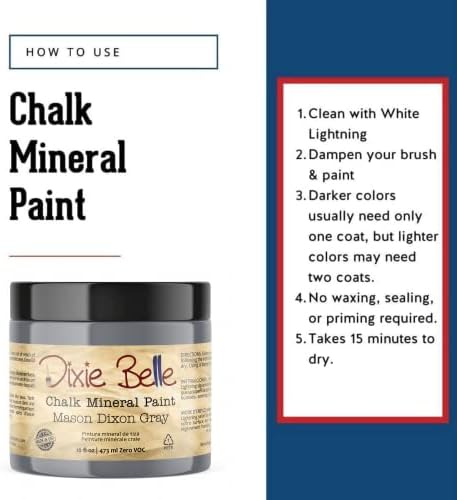 Dixie Belle Paint Company Chalk Mineral Paint - Image 3