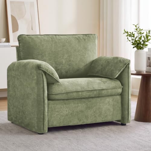 Oversized Accent Chair Set of 2, Comfy Reading Chair - Image 3