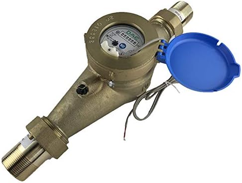 DAE MJ-150m 1.5" NSF61 Non Lead Potable Water Meter, Cubic Meter, Pulse Output by DAEControls
