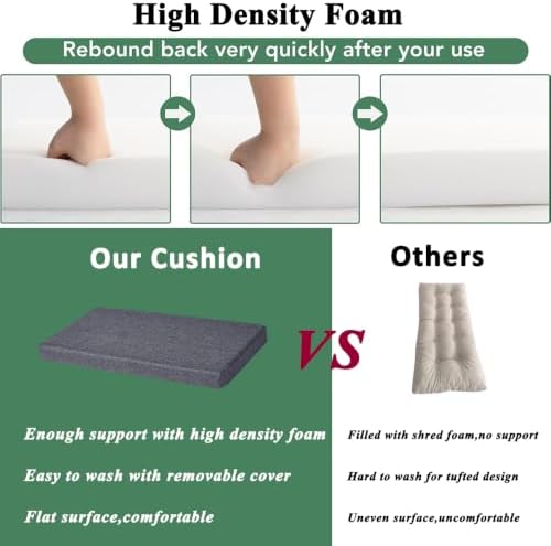 Piano Bench Cushion 30x14 Inch for Indoor - Image 5