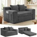 Boneless Couch, Boneless Loveseat Sleeper Sofa Bed – 3-in-1 Convertible Couch by Winzoo