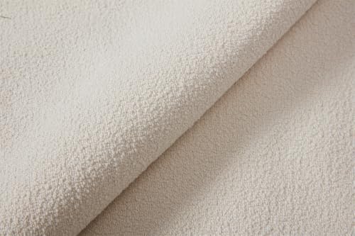 King Size Boucle Wingback Bed Frame - Image 5