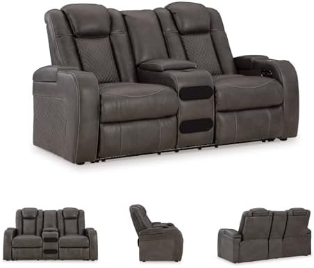 Signature Design by Ashley Power Reclining Loveseat - Image 7