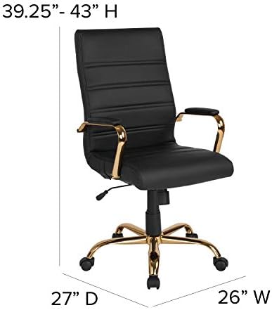 Flash Furniture High Back LeatherSoft Executive Office Chair - Image 3