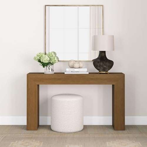 Plank+Beam Grand Console Table, 56 Inch, Pecan Wirebrush - Image 3