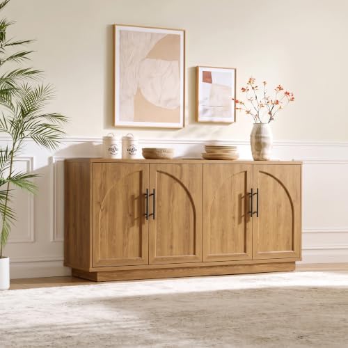 Fatmok 118" Long Credenza TV Stand - Image 3