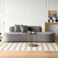 Container Furniture Direct 90" Curved Sofa by ContainerDirect