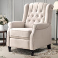 EBELLO Pushback Recliner Chair, Fabric Armchair Push Back Recliner by EBELLO