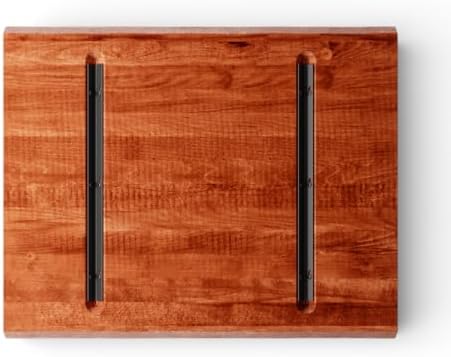 24" x 30" Rectangular Solid Wood Live Edge Table Top - Image 3