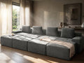 159" Oversized Boneless Couch, Comfort Cloud Sectional Couches by VYUXWO