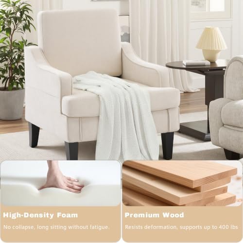 Mid-Century Accent Chairs Set of 2 - Image 3