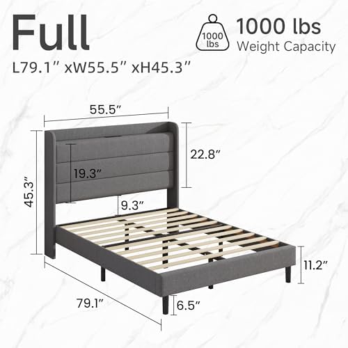 Full Linen Multifunctional Bed - Image 2